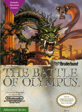 Battle of Olympus, The (USA) box cover front